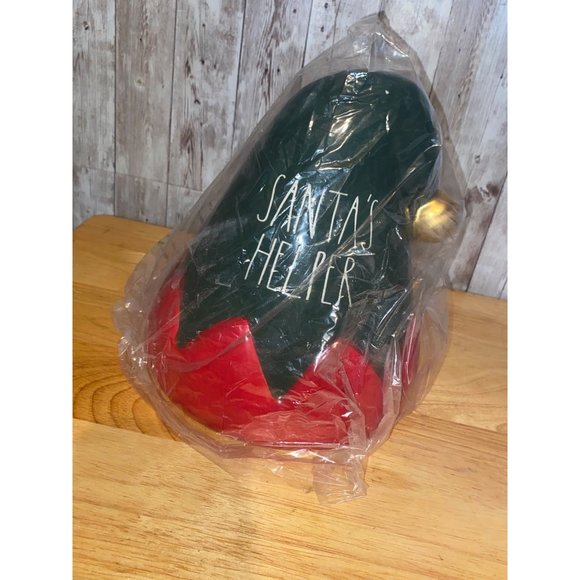 Rae Dunn Ceramic Christmas Elf Santa's Helper Hat Decor - Picture 7 of 9